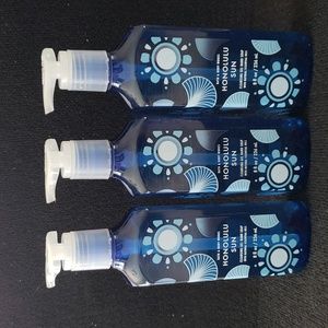 3 Bath & Body Works HONOLULU SUN Gel Hand Soap
